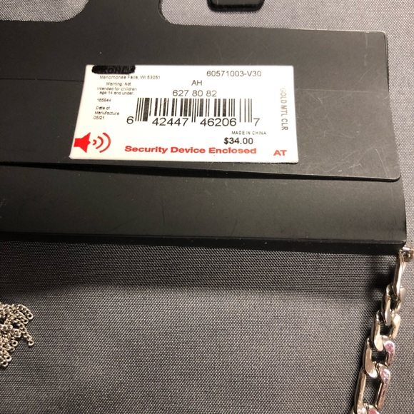 Simply Vera Vera Wang Silver Chain Necklace with Charms - Picture 6 of 6